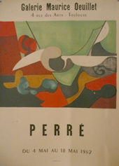Exposition Danièle Perré 1962.