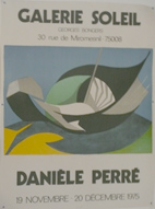 Exposition Danièle Perré 1975.