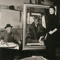 Danièle Perré et Jacques Villon, 1956.